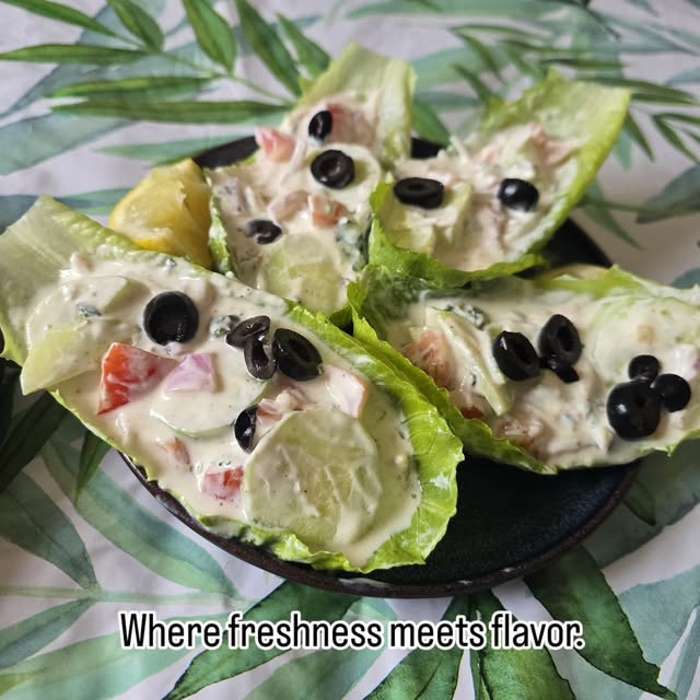 Creamy Salad Cups from Fresh From Home
